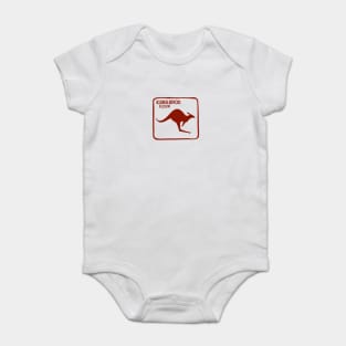 Kangaroo Dingo Flour Australia Souvenir Baby Bodysuit